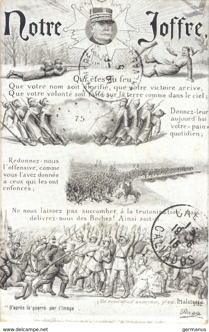 GUERRE 14-18 GARDE DES VOIES DE COMMUNICATION * 3e RÉGION *  LE COMMANDANT CHEF DU SERVICE - TàD GARE DE CAEN CALVADOS - WW I