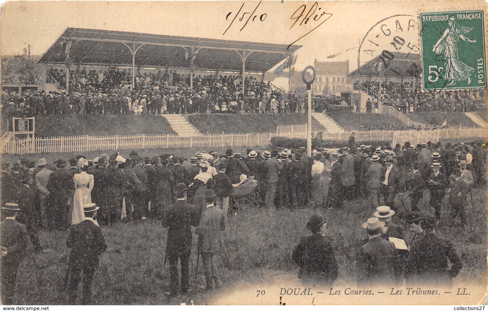 59-DOUAI- LES COURSES, LES TRIBUNES - Douai