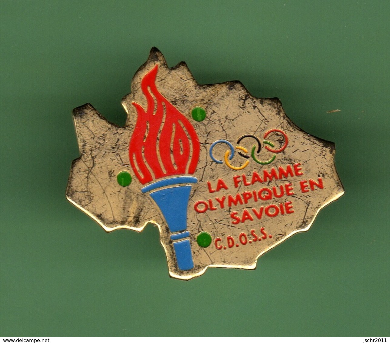 JO ALBERTVILLE 92 *** LA FLAMME OLYMPIQUE EN SAVOIE *** 1062 (122) - Olympische Spelen