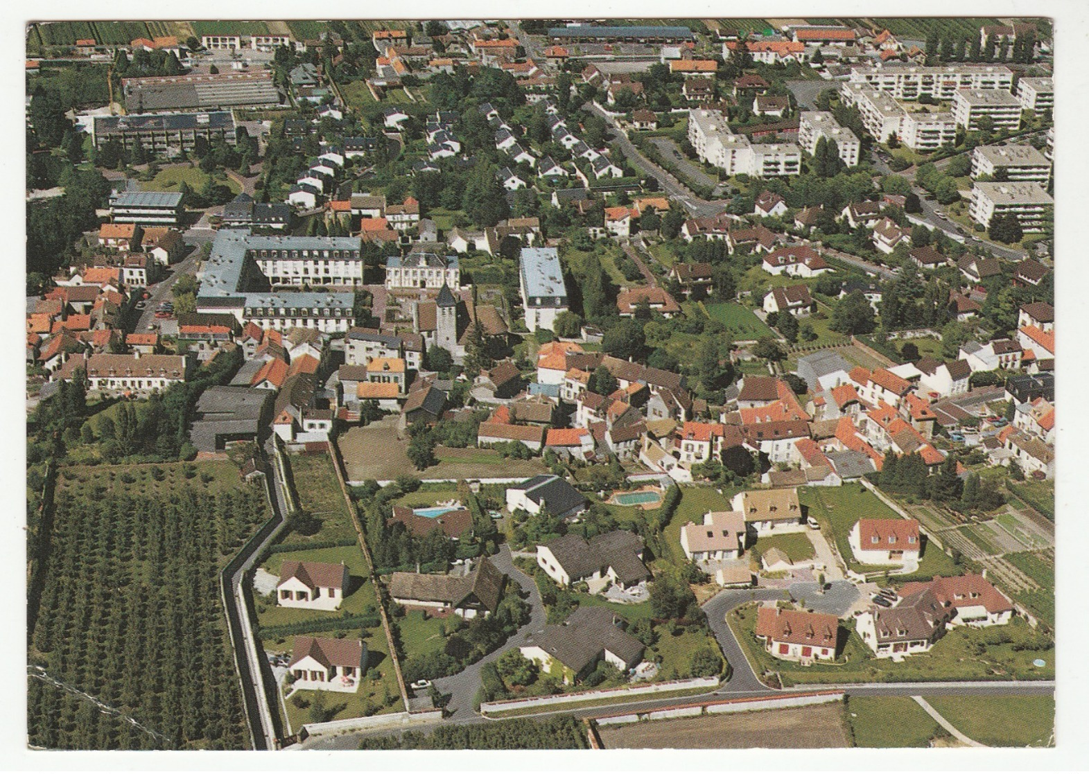 CHAMBOURCY - Vue Aérienne - Centre Ville - Chambourcy