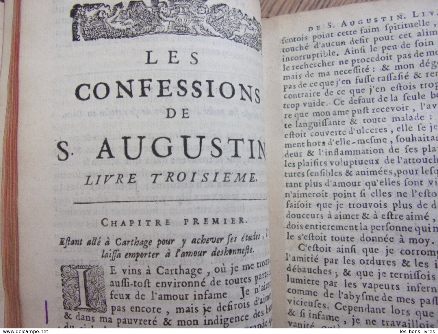 1683. Les confessions de Saint Augustin Traduites en Français