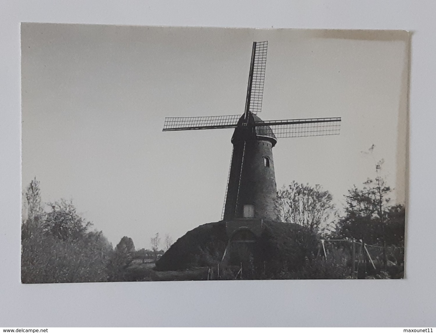 Carte Vierge Evergem - Molen - Moulin .... Lot32 . - Evergem