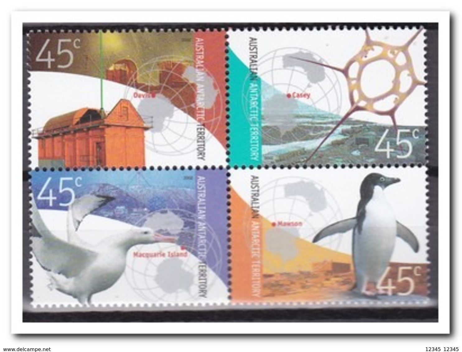 Australisch Antarctica 2002, Postfris MNH, Penguins, Birds - Nuovi