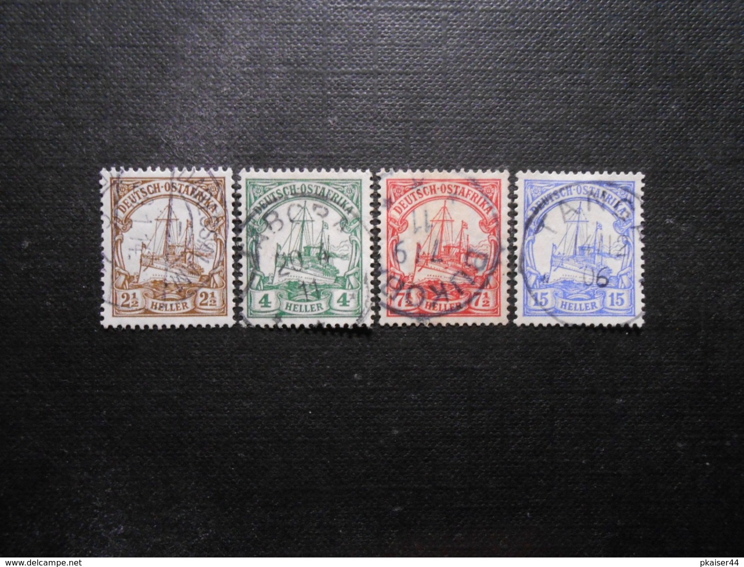 D.R.Mi 30 L/31/ 32a/ 33b - Deutsche Kolonien ( Deutsch-Ostafrika ) 1905/1920 - Mi 5,80 € - África Oriental Alemana