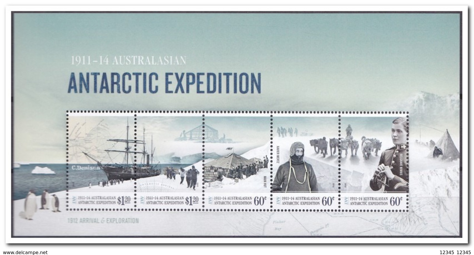 Australisch Antarctica 2012, Postfris MNH, Birds, Penguins, Dogs, Ship - Ongebruikt