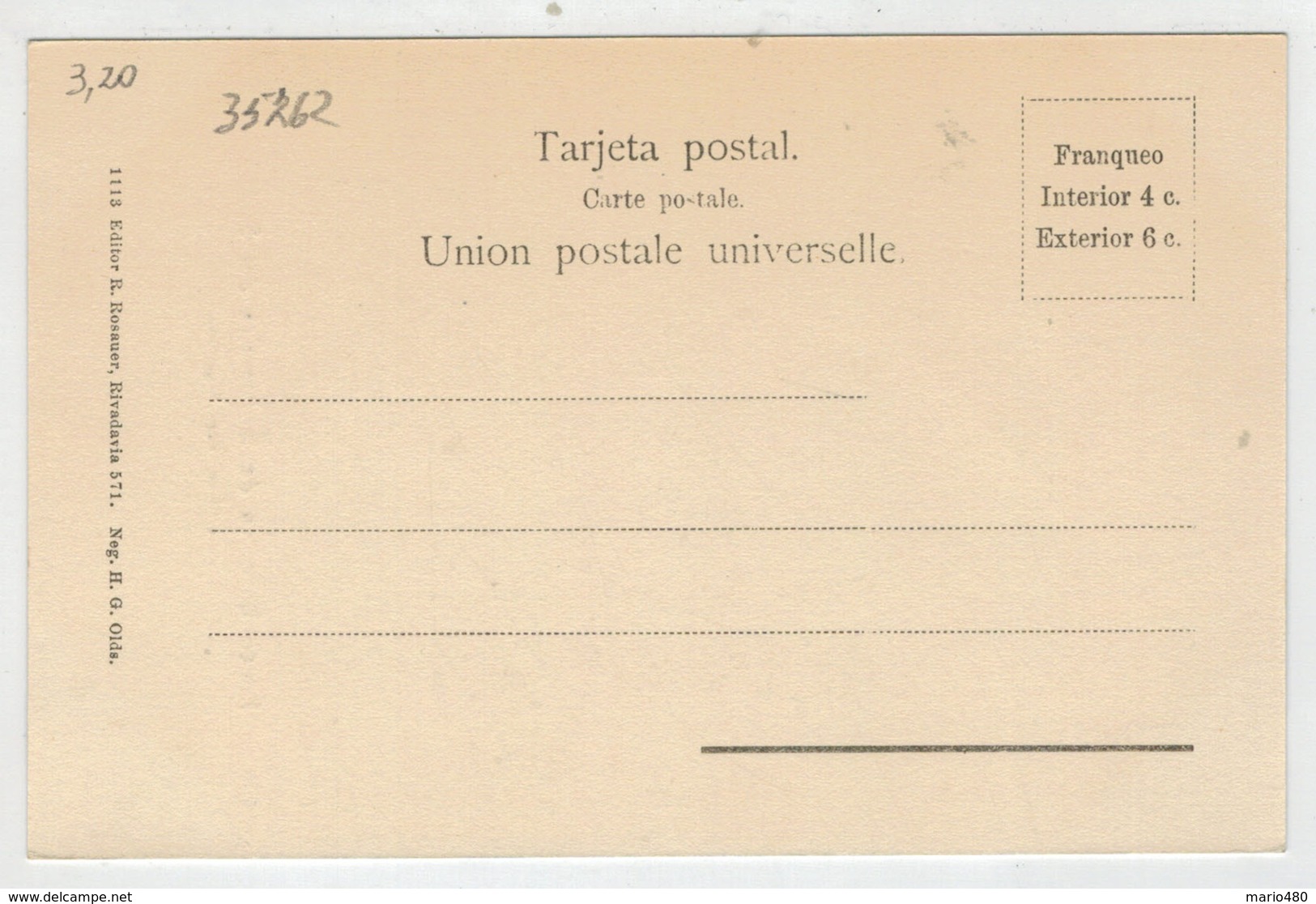 C.P.  PICCOLA    BUENOS  AIRES   BANCO  BRITANICO  DE LA  AMERICA DEL SUD        2  SCAN    (NUOVA) - Argentina