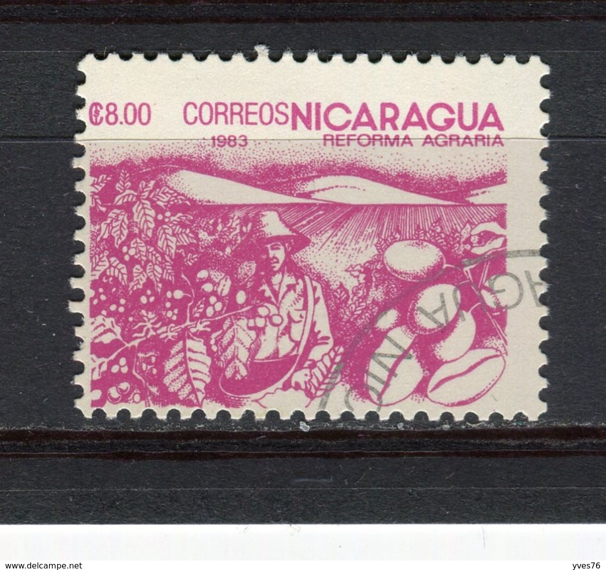 NICARAGUA - Y&T N° 1309° - Réforme Agraire - Cacao - Nicaragua