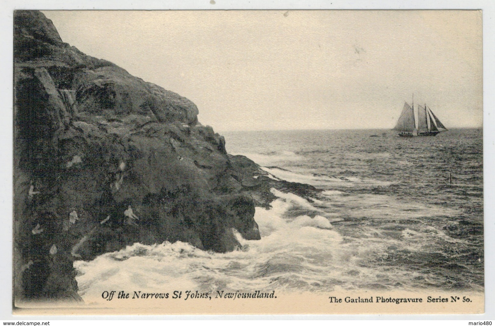 C.P.PICCOLA- NEWFOUNDLAND    OFF THE  NARROWS  ST. JOHNS      2  SCAN    (NUOVA) - St. John's