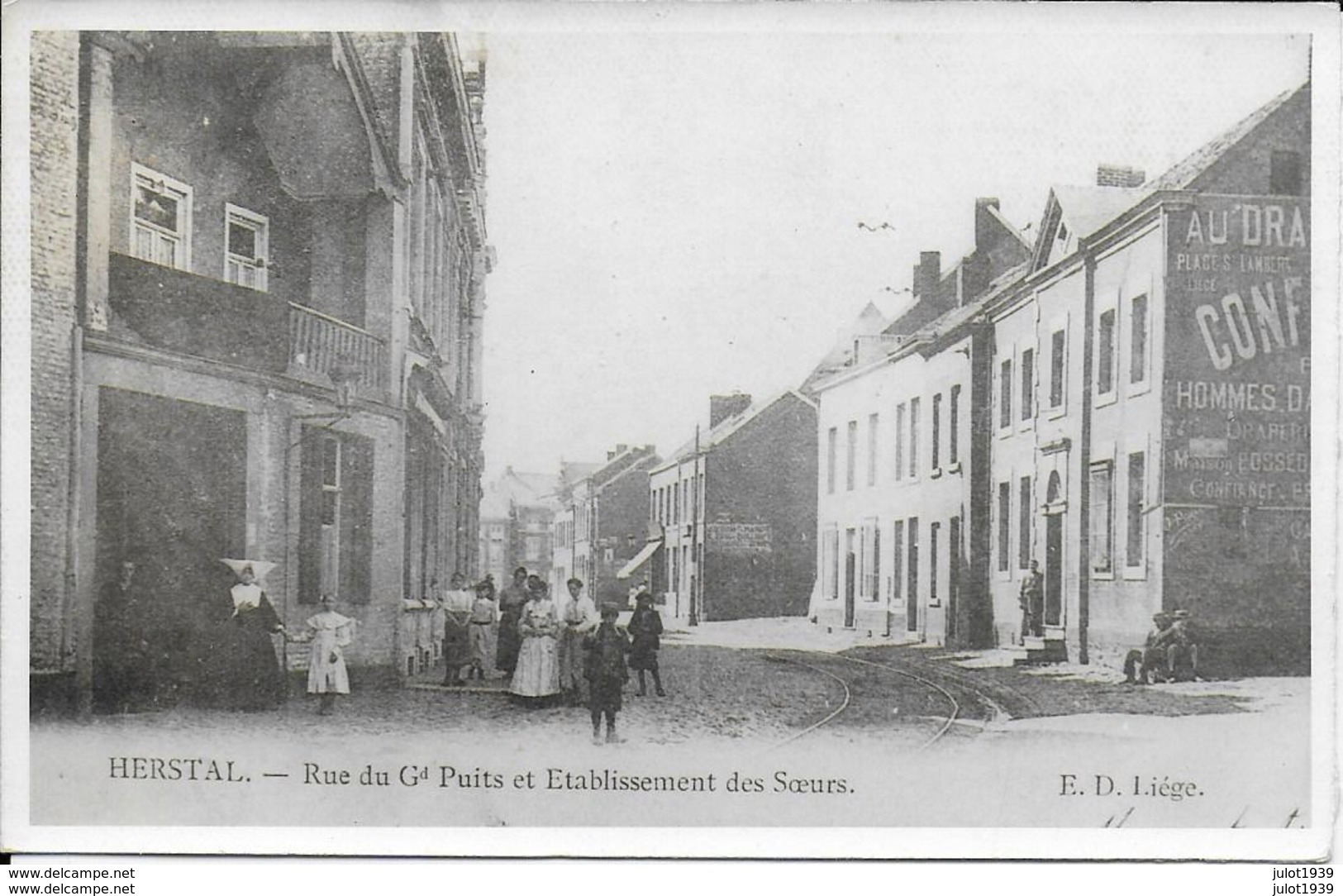 HERSTAL ..-- Repro . Etablissement Des Soeurs . Rue Du Grand Puits . ?? Repro ?? - Herstal