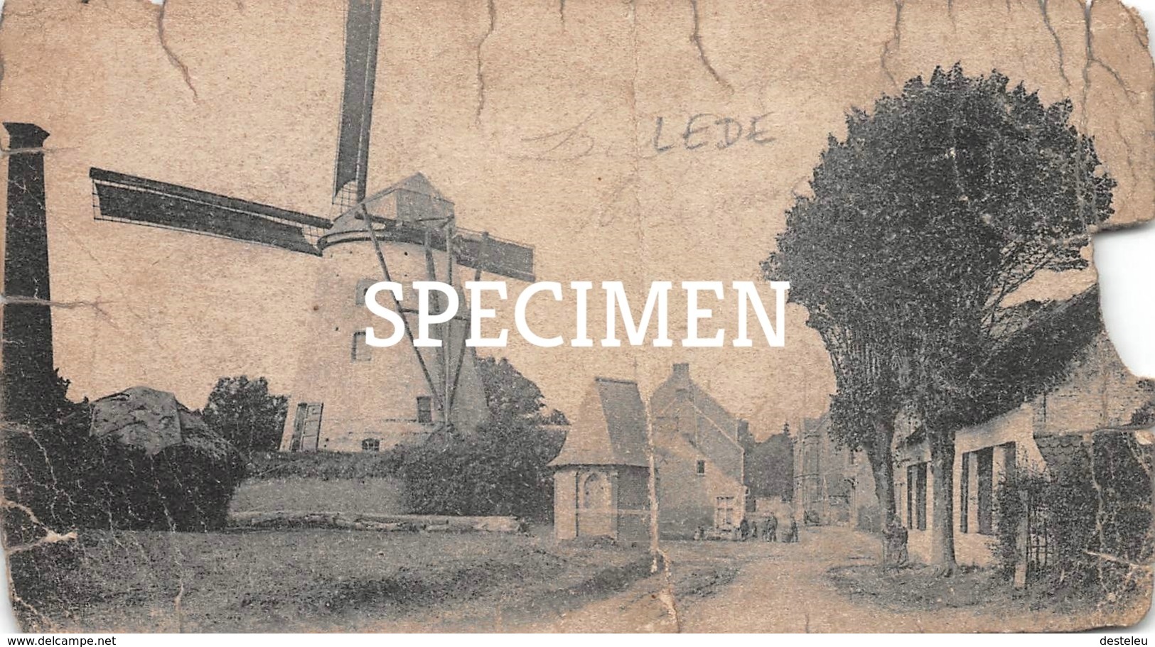 Molen Lede Zwaar Beschadigd - Lede