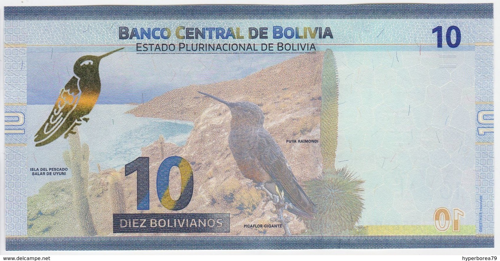 Bolivia NEW - 10 Bolivianos 2018 - UNC - Bolivia