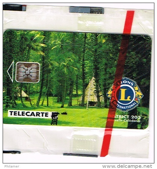 Nouvelle Caledonie Telecarte Phonecard Prive   Carte Cote 140 Euro NC14  Case Maison Kanak Cocotier Neuve BE - Neukaledonien