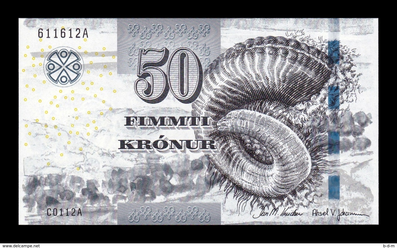 Islas Feroe Faeroe Islands 50 Kronur 2011 Pick 29 SC UNC - Isole Faroer