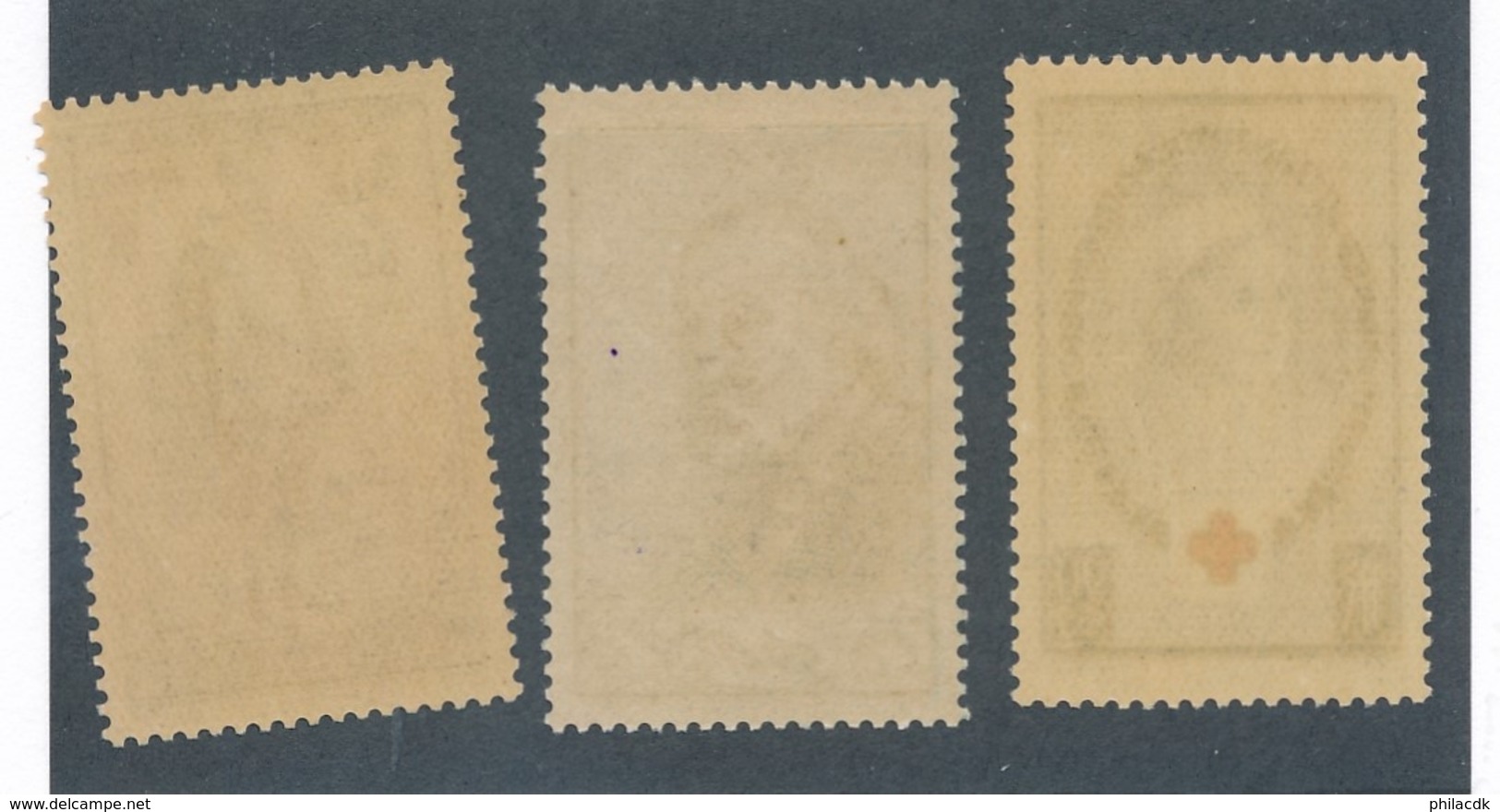 FRANCE - N°YT 420/22 NEUFS** SANS CHARNIERE - COTE YT : 49€ - 1939 - Ungebraucht