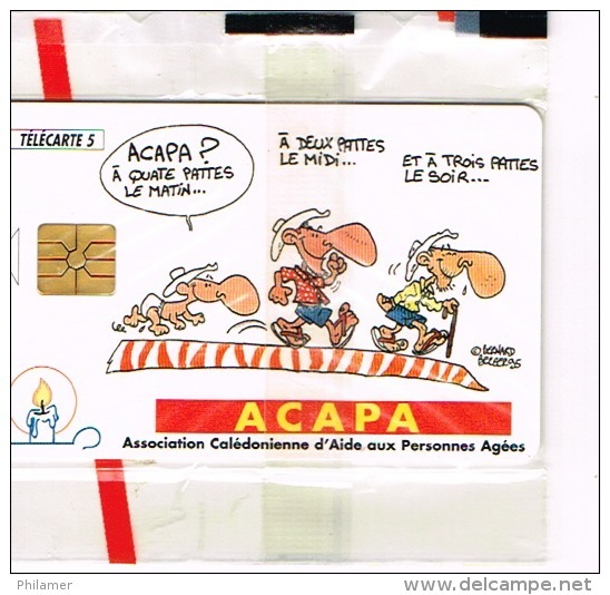 Nouvelle Caledonie Telecarte Phonecard Prive  ACAPA Association Personnes Agee Marcel Berger Carte Cote 80 Euro NC33 TB - Nouvelle-Calédonie