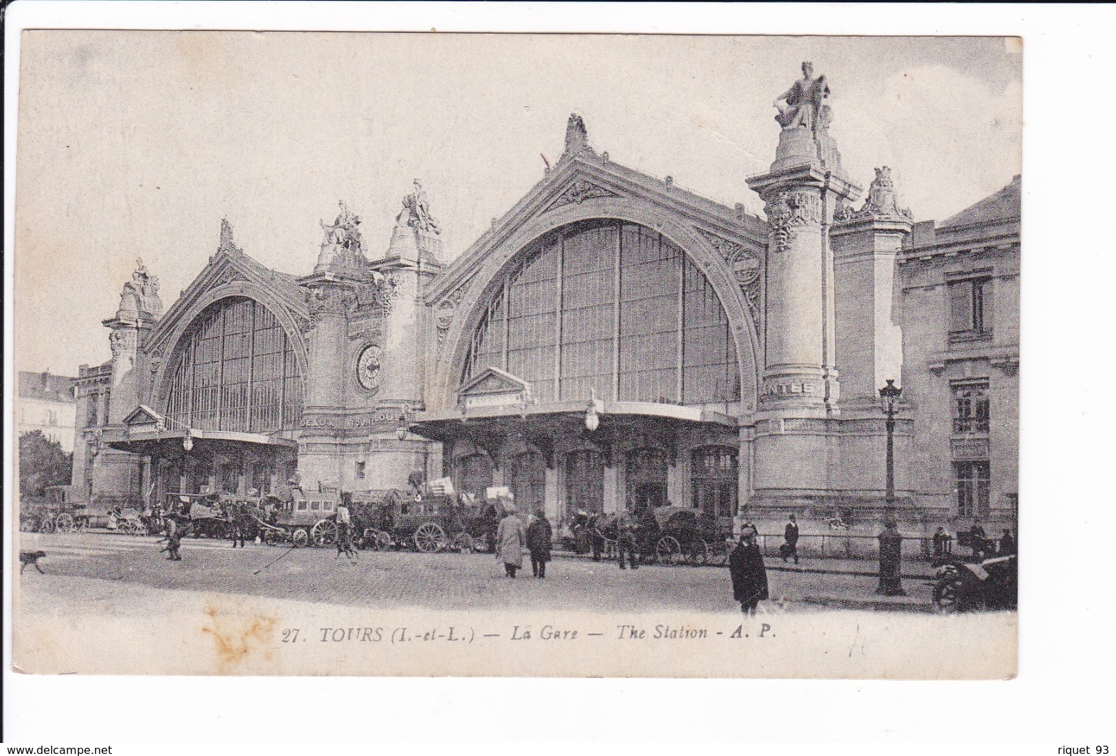 27 -TOURS _ La Gare - Tours