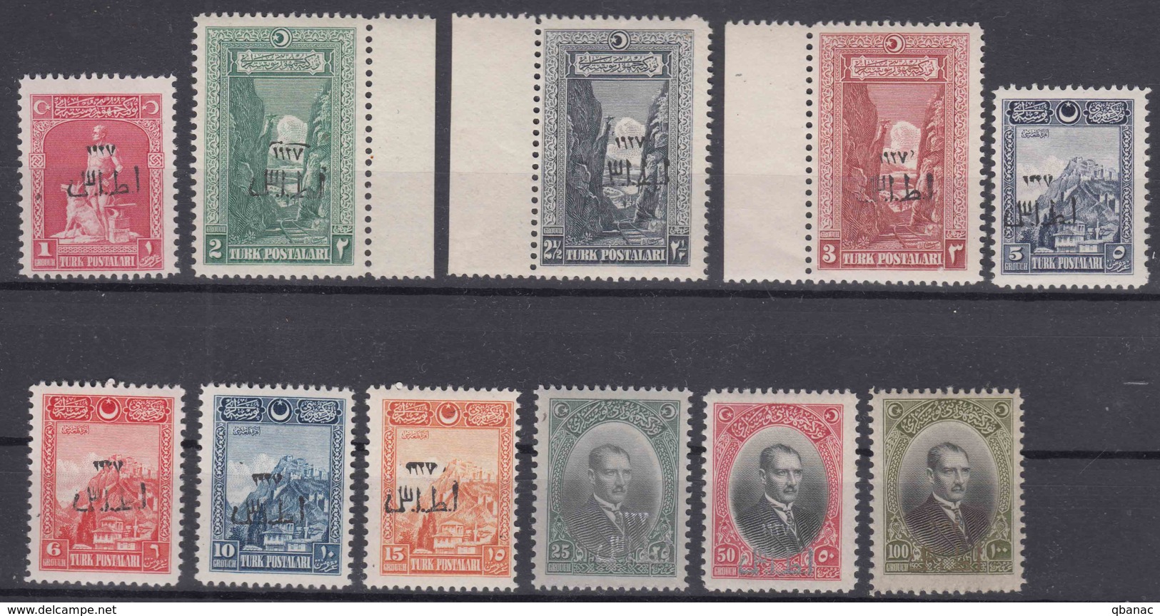 Turkey 1927 Mi#857-867 Mint Never Hinged Fresh - Ongebruikt