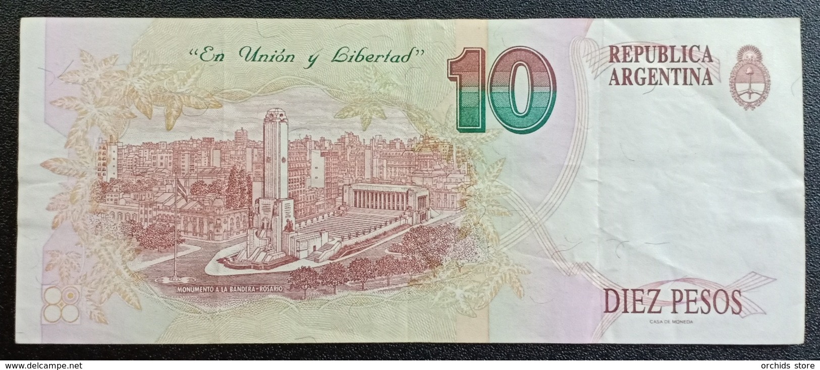 CS - Argentina 10 Pesos Banknote - Argentina