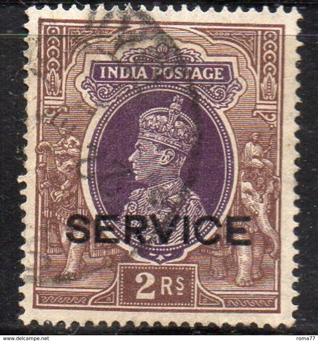 APR1227a - INDIA 1937, Servizio Yvert  N. 101  Usato  (2380A). - 1902-11  Edward VII