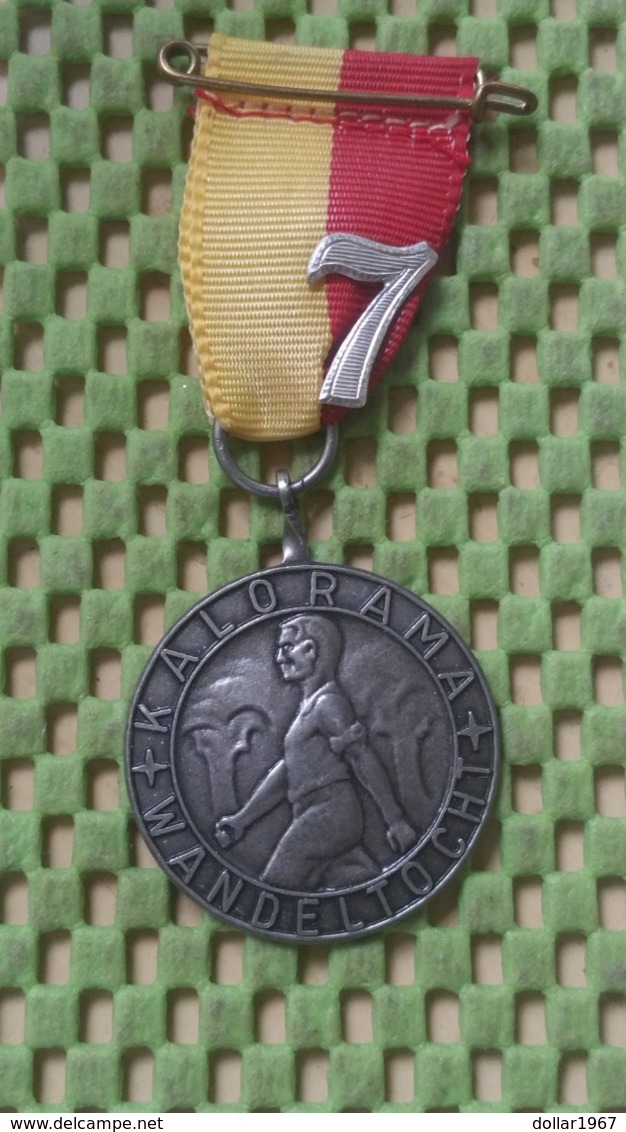 Medaille :Netherlands  -  De Kalorama Wandeltocht - Nijmegen  / Vintage Medal - Walking Association - Andere & Zonder Classificatie