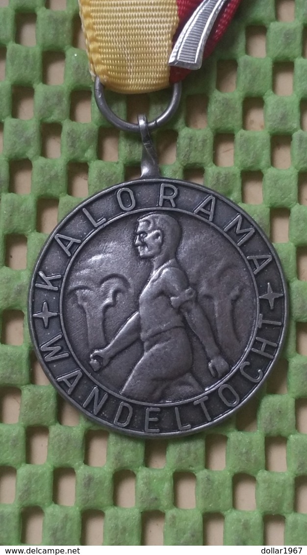 Medaille :Netherlands  -  De Kalorama Wandeltocht - Nijmegen  / Vintage Medal - Walking Association - Andere & Zonder Classificatie