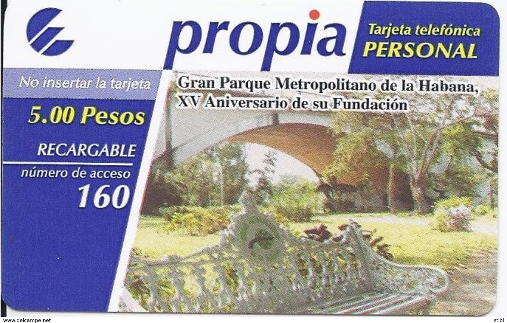 CUBA - PROPIA RECHARGE - USED - Kuba