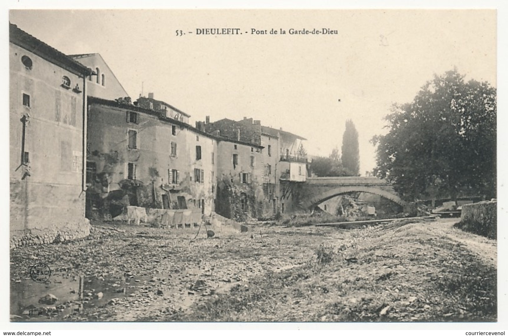 CPA - DIEULEFIT (Drôme) - Pont De La Garde-de-Dieu - Dieulefit