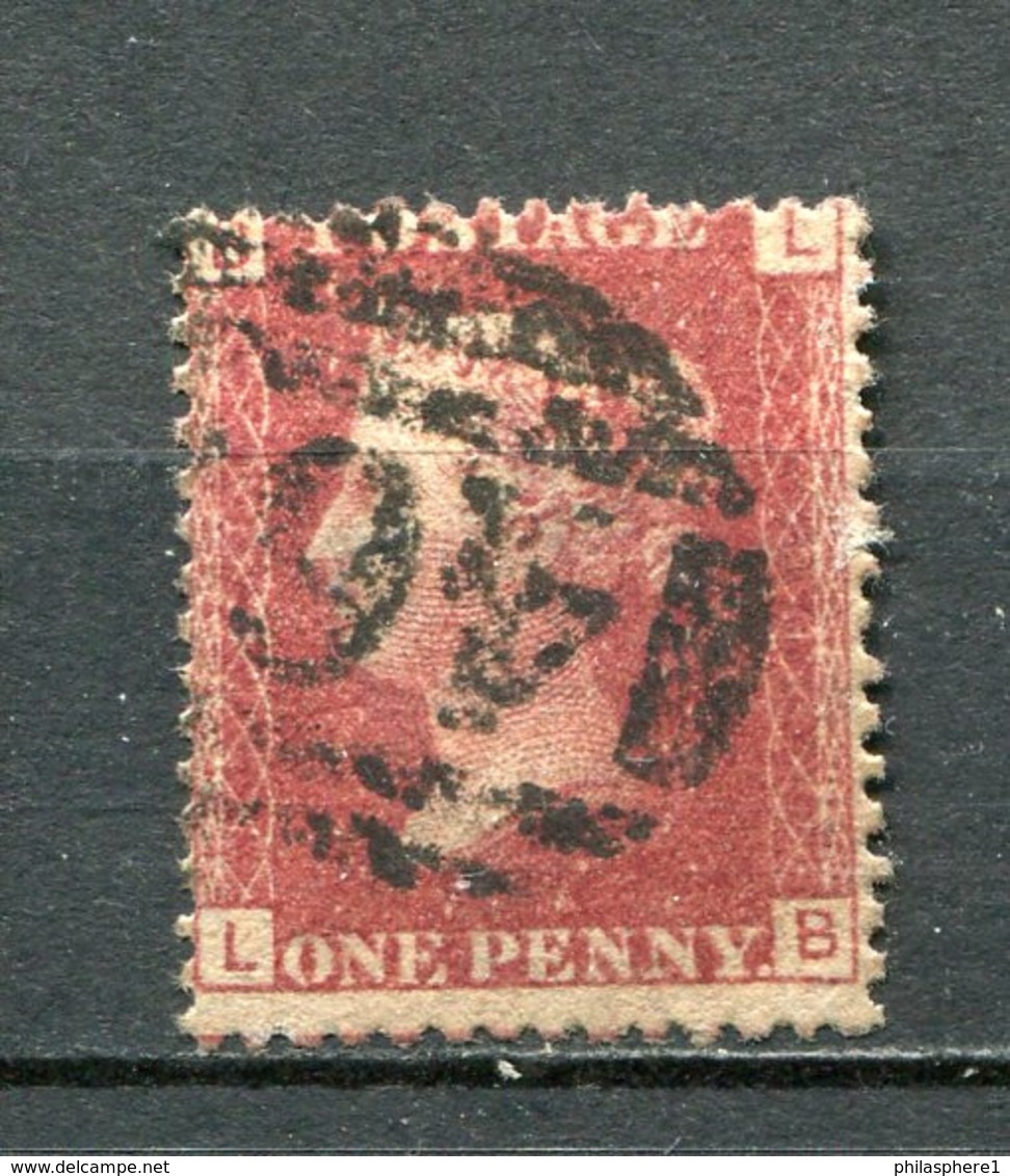 Great Britain Nr.16 Platte:221     (L-B)      O  Used      (1205) - Oblitérés