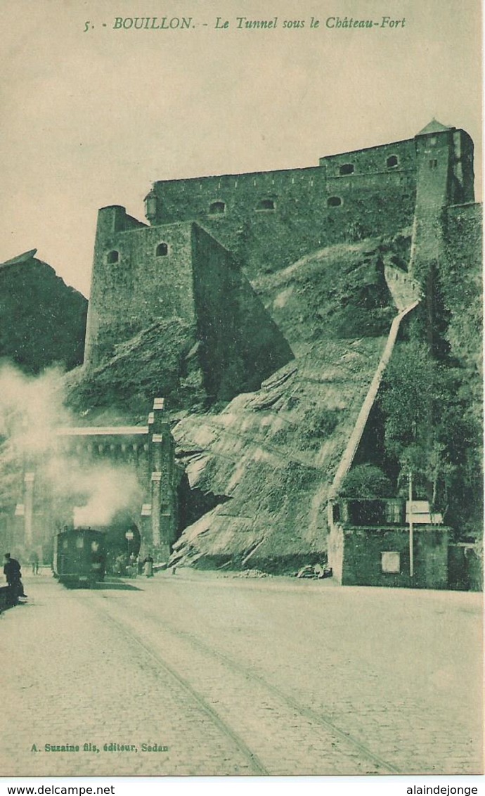 Bouillon - Le Tunnel Sous Le Château-Fort - Editeur A. Suzaine Fils, Sedan No 5 - 1923 - Bouillon