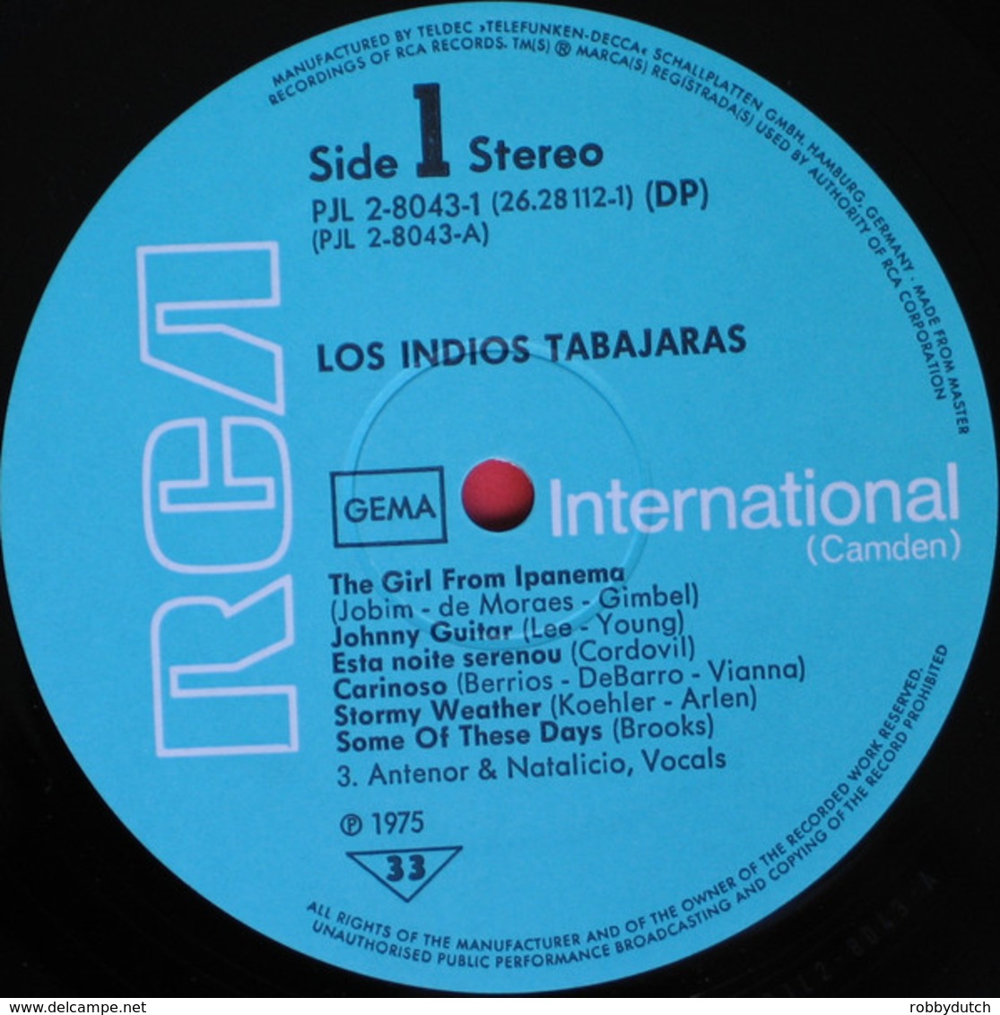 * 2LP *  LOS INDIOS TABAJARAS - SAME  (Germany 1975 EX!!) - Wereldmuziek