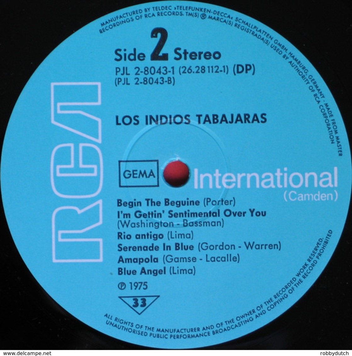 * 2LP *  LOS INDIOS TABAJARAS - SAME  (Germany 1975 EX!!)