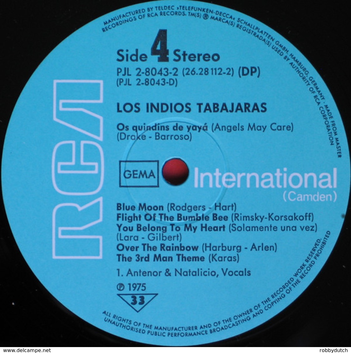 * 2LP *  LOS INDIOS TABAJARAS - SAME  (Germany 1975 EX!!)