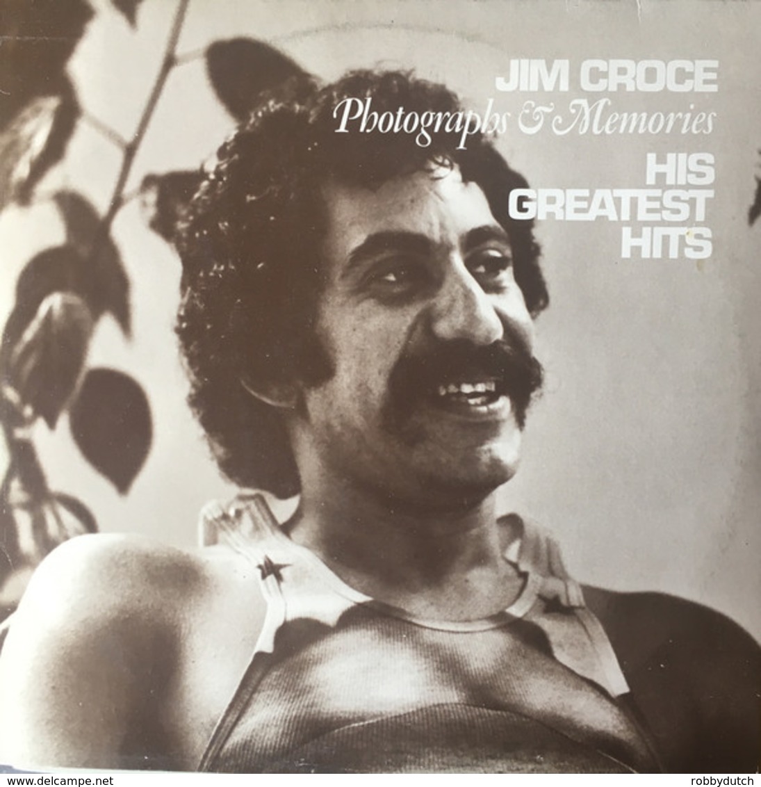 * LP * JIM CROCE - PHOTOGRAPHS & MEMORIES (HIS GREATEST HITS) - Country En Folk