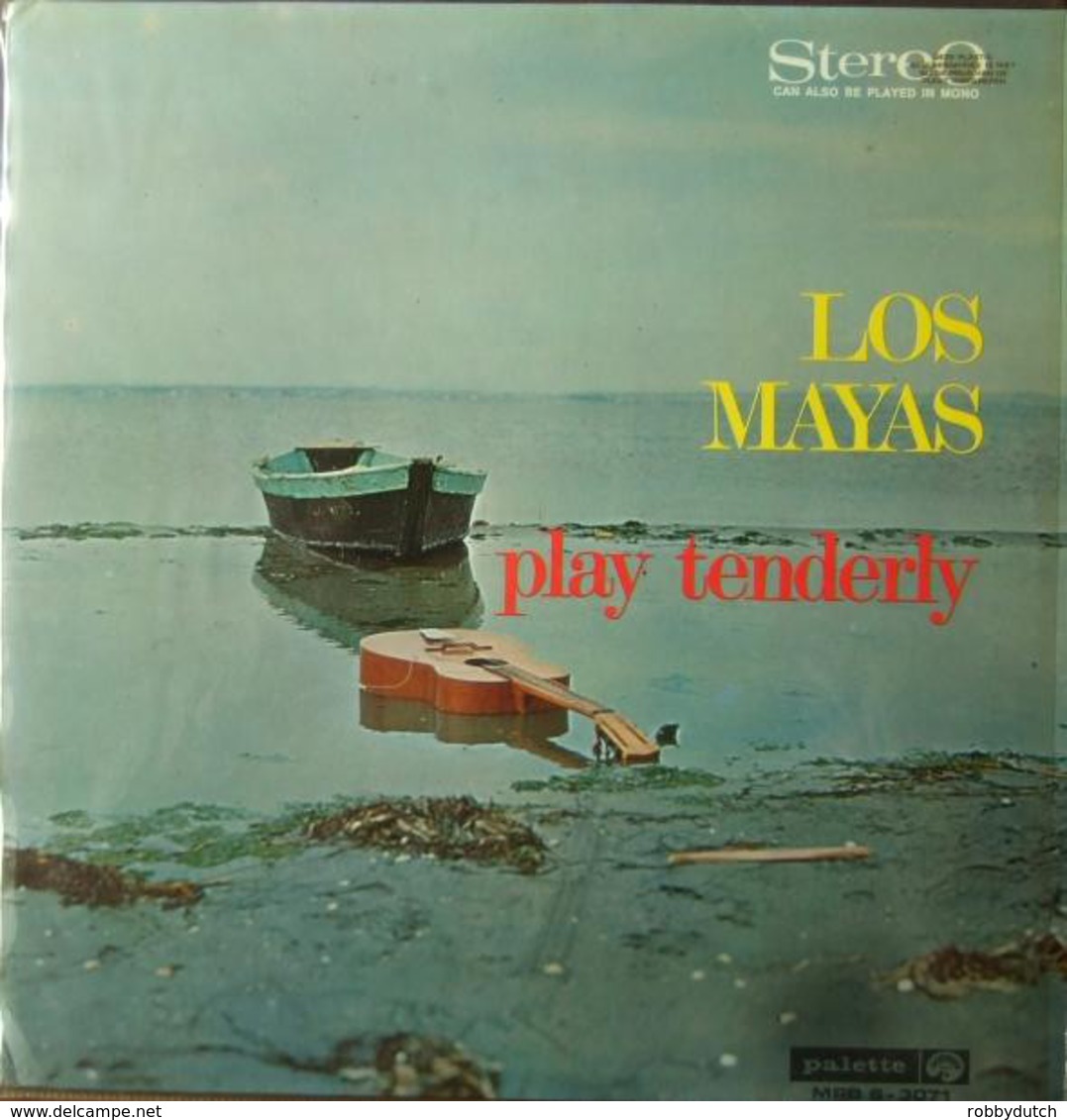 * LP * LOS MAYAS - PLAY TENDERLY (Holland 1967) - Wereldmuziek