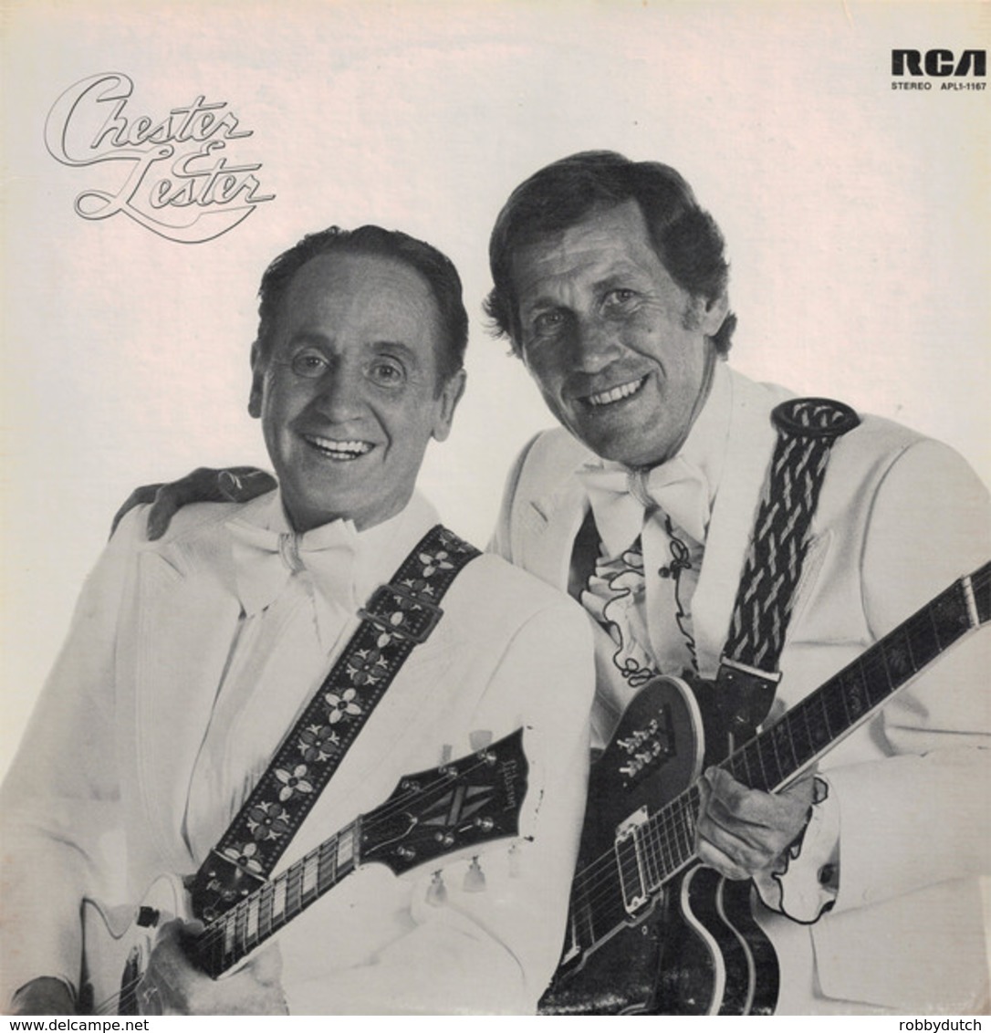 * LP * CHESTER & LESTER - CHET ATKINS & LES PAUL (USA 1976 EX!!!) - Country En Folk