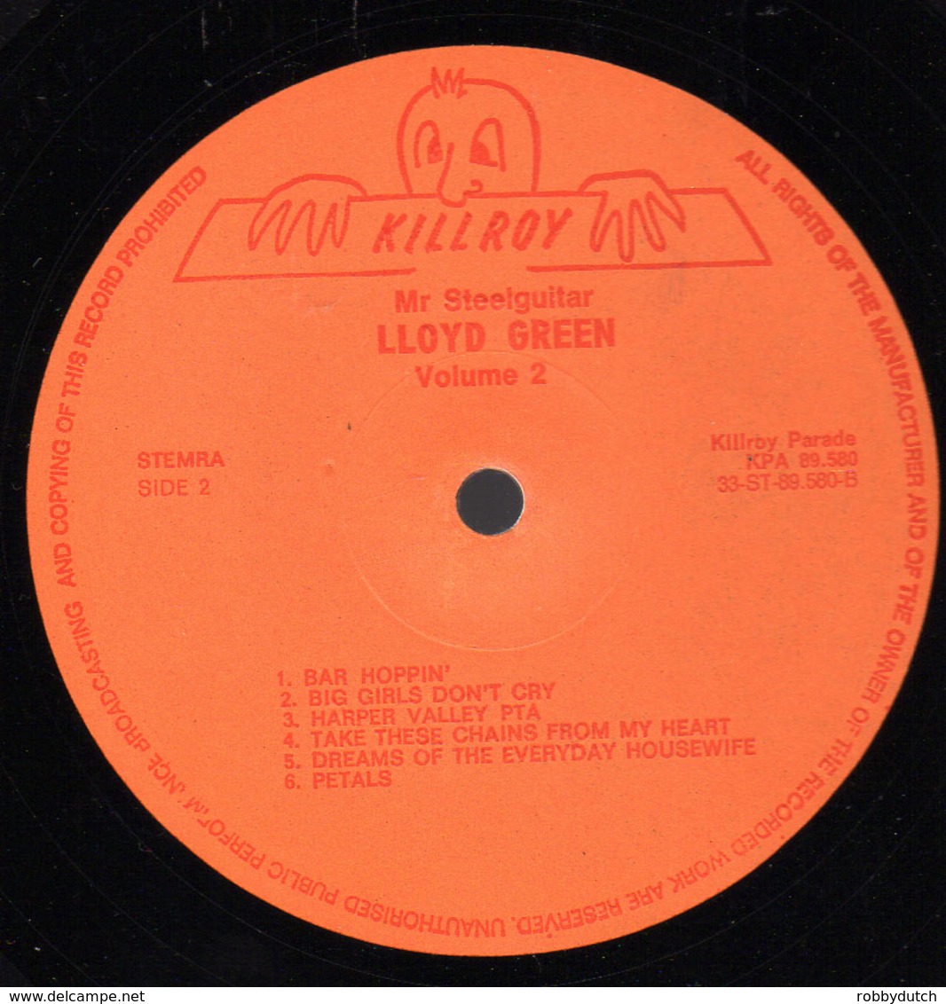 * LP *  LLOYD GREEN - MR STEELGUITAR Vol.2 - Country En Folk