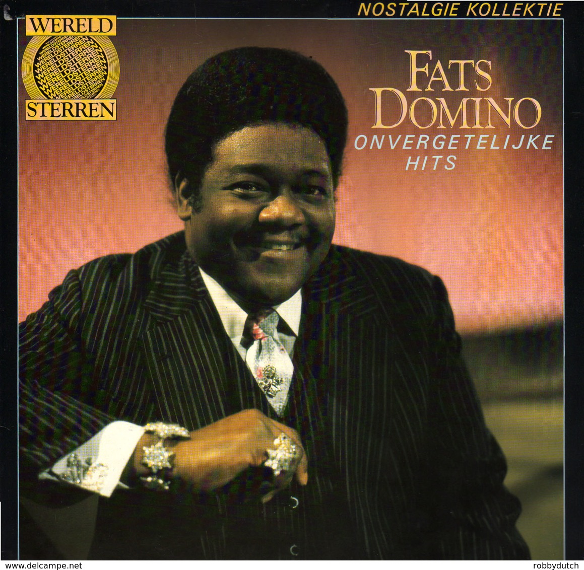 * LP *  FATS DOMINO - ONVERGETELIJKE HITS (Holland EX!!!) - Rock