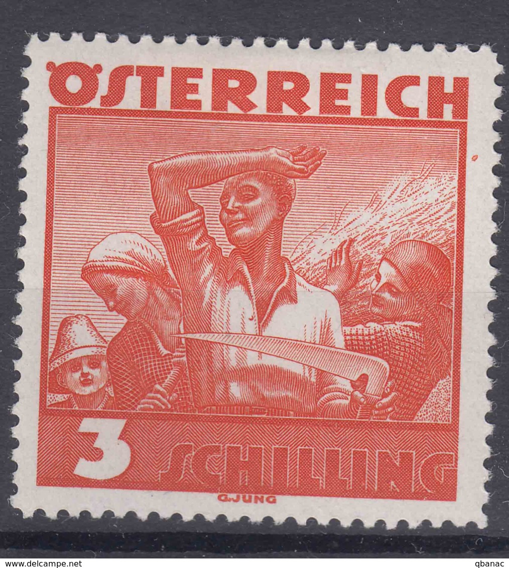 Austria 1934 Mi#586 Mint Hinged - Ungebraucht