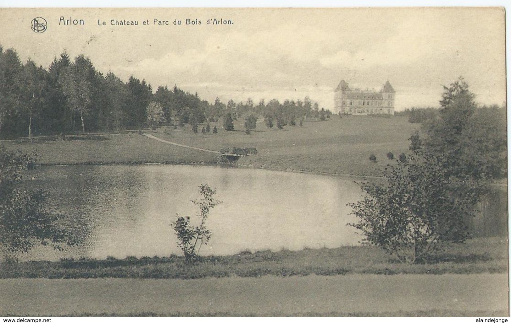 Aarlen - Arlon - Le Château Et Parc Du Bois D'Arlon - Edition Ve Theisen, Arlon - 1920 - Aarlen