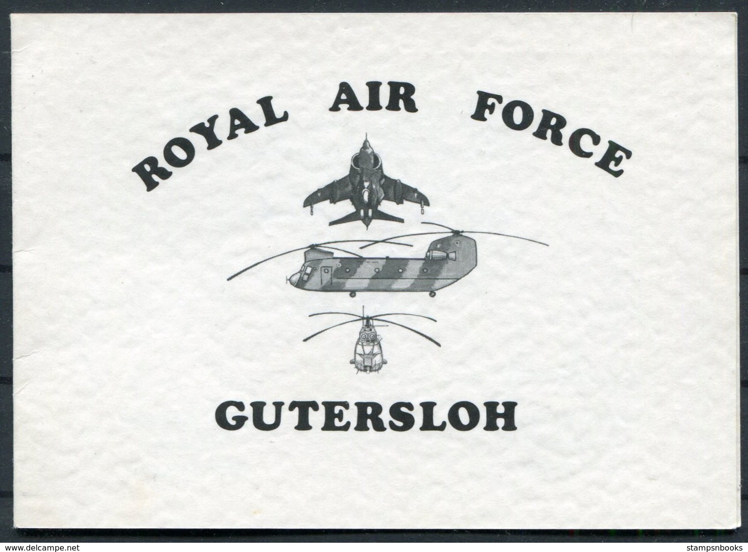 Royal Air Force X 3 RAF Christmas Cards. - Documents