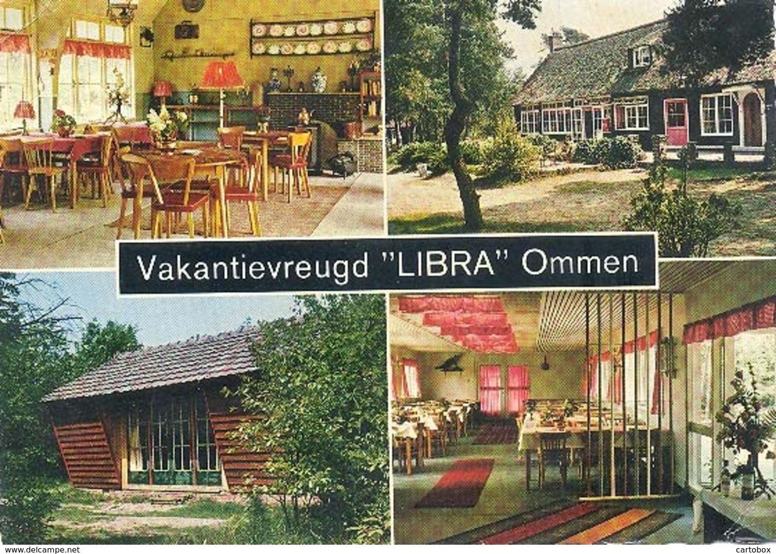 Ommen, Vakantievreugd Libra  (Een Raster Op De Kaart Is Veroorzaakt Door Het Scannen;de Afbeelding Is Helder) - Ommen