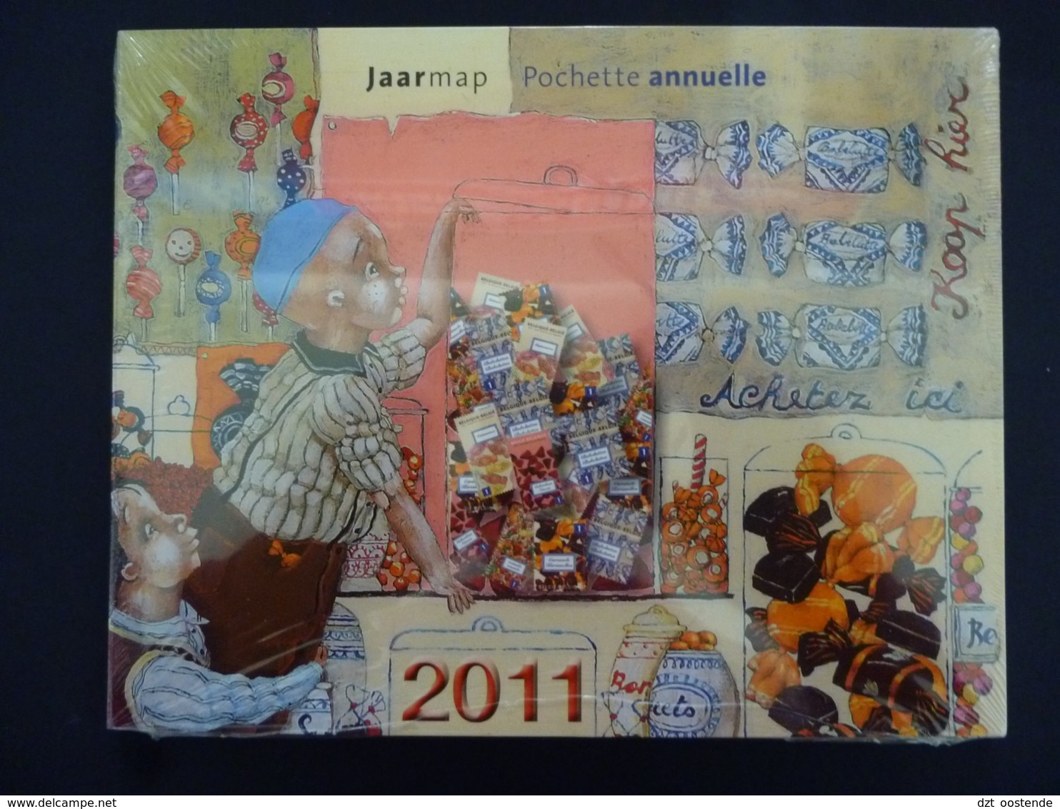 BELGIE JAARMAP 2011 POSTPRIJS € 133.14 - 10 % - Full Years