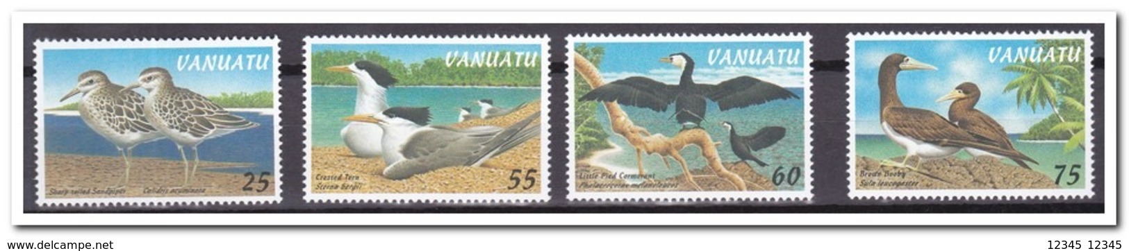 Vanuatu 1997, Postfris MNH, Birds ( 2 Scans ) - Vanuatu (1980-...)