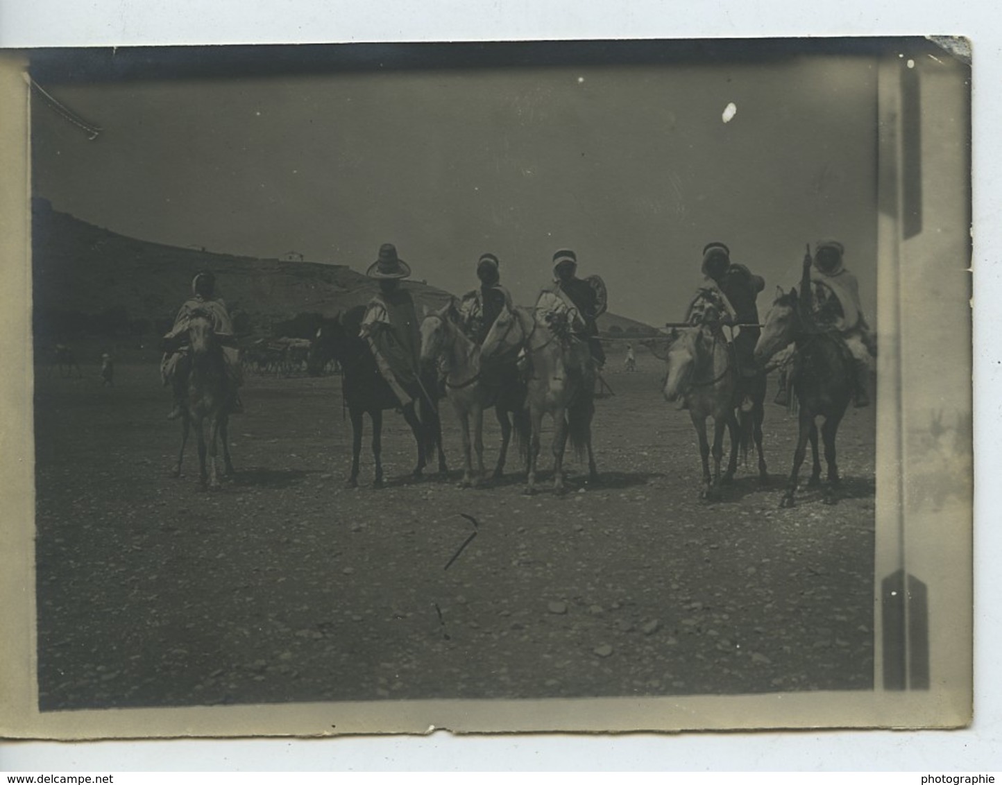 Maroc Oujda presence Militaire Française 12 anciennes Photos 1910