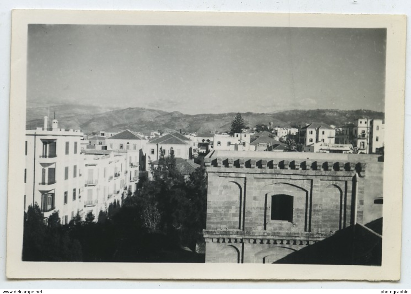 Tunisie Tunis Carthage Présence Militaire Française 12 anciennes Photos 1940