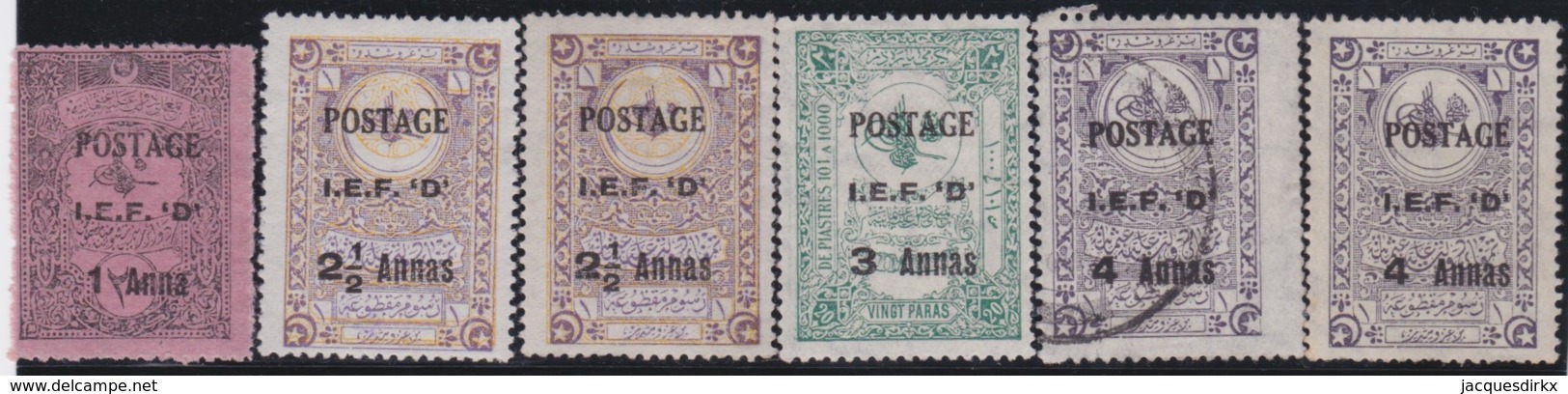 6 Stamps   .    O And  *     .    Cancelled And Mint-hinged - Sonstige & Ohne Zuordnung