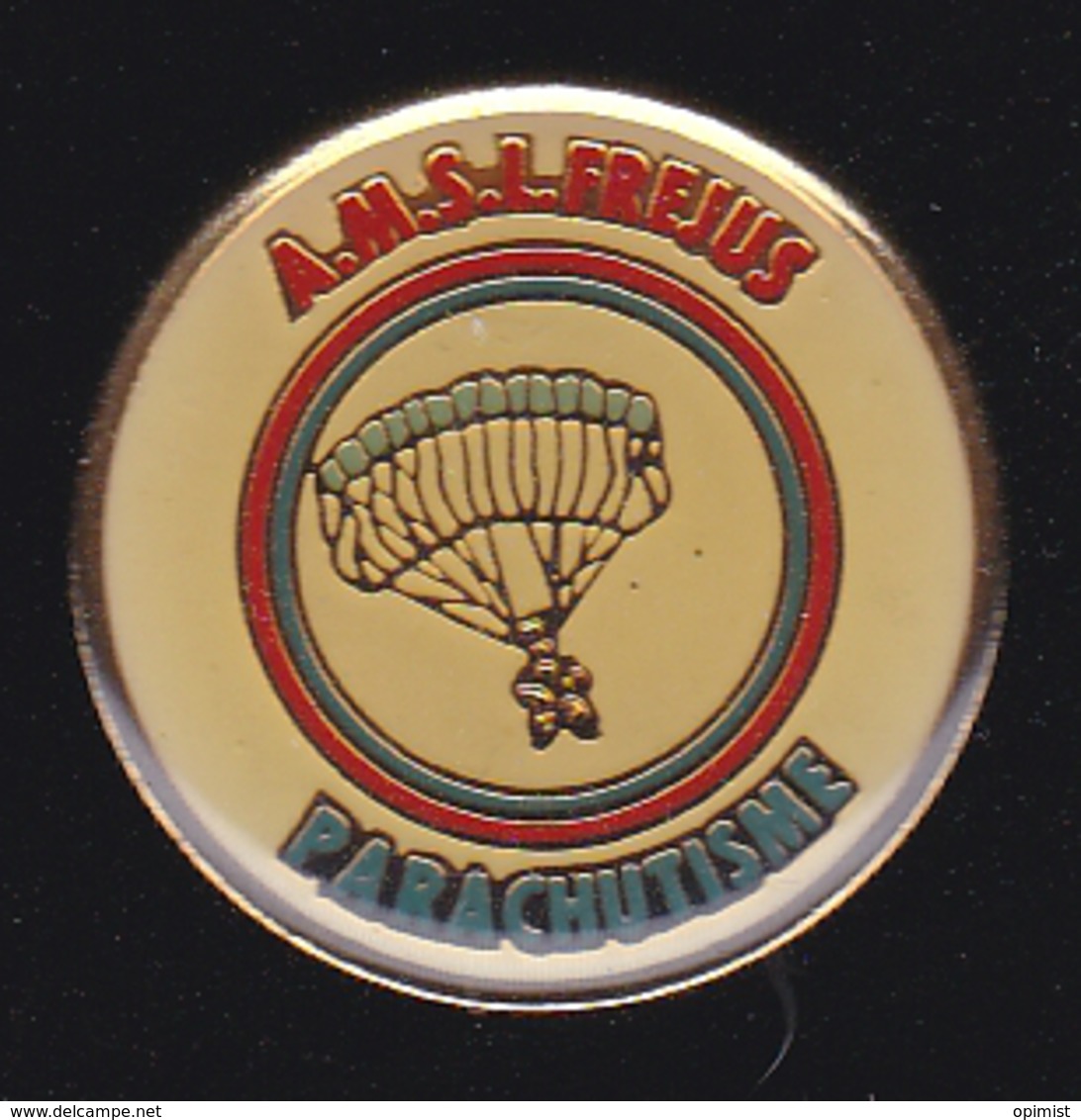 60233-Pin's-Parachutisme.AMSLF Frejus. - Parachutting