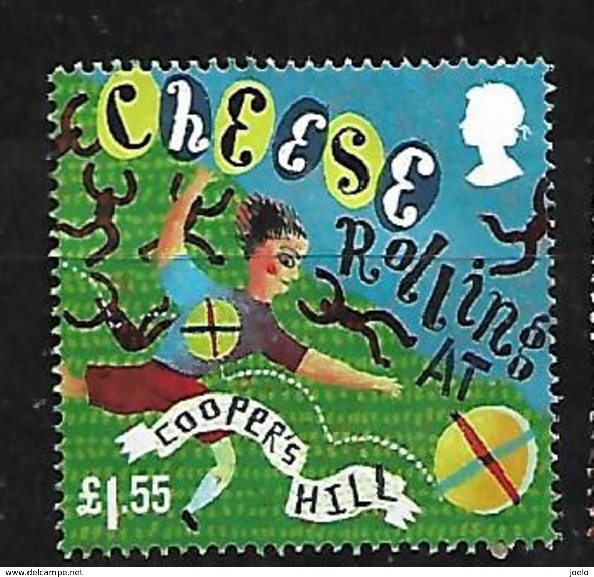 GB 2019 TRADITIONS & CUSTOMS CHEESE ROLLONG AT COOPERS HILL HV - Used Stamps