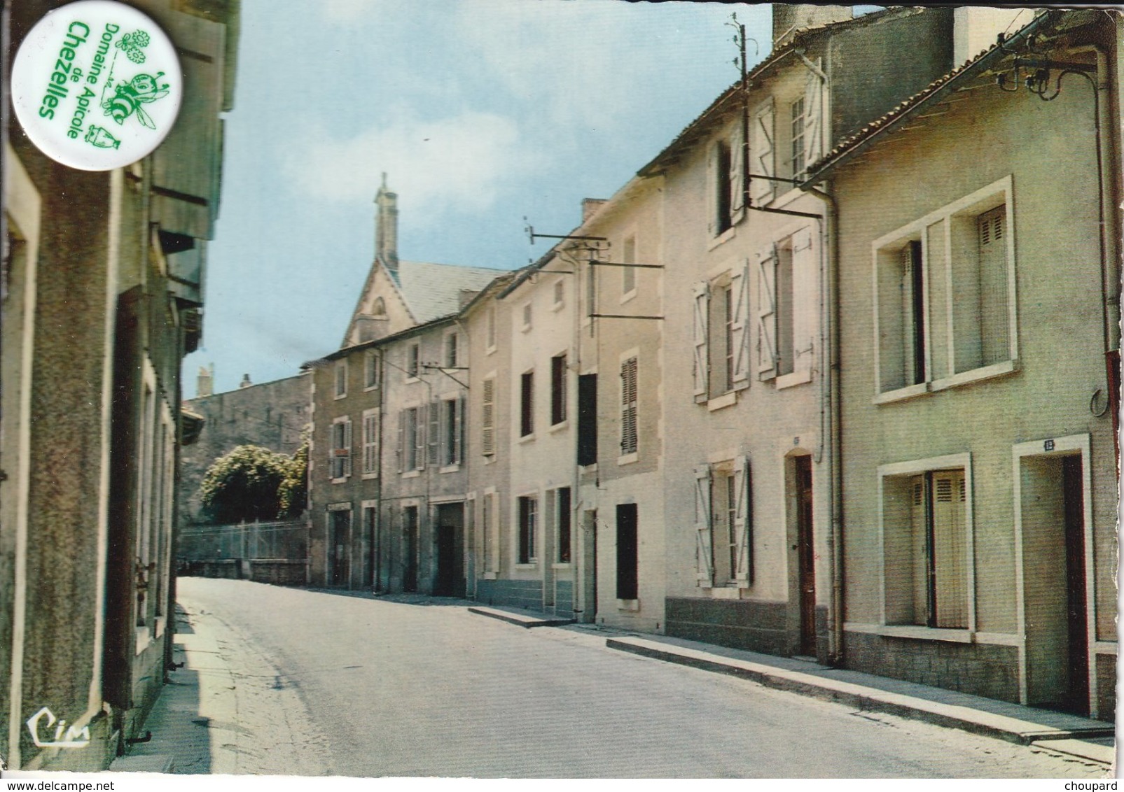 79 - Très Belle Carte Postale Semi Moderne Dentelée De   LA MOTHE SAINT HERAYE  La Rue De La Libération - La Mothe Saint Heray