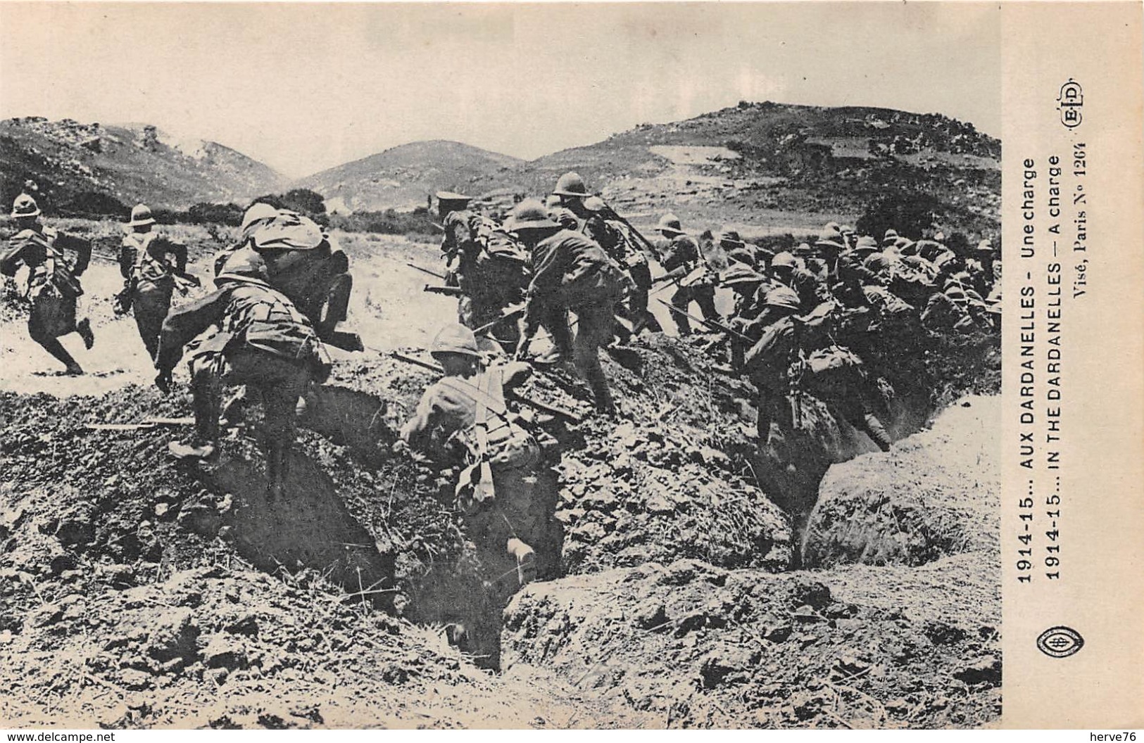 TURQUIE - Militaria - Guerre 1914-1915 - Aux Dardanelles - Une Charge - Türkei